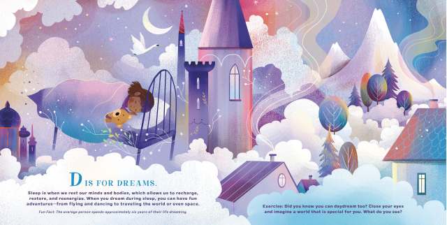D is for Dreams spread from "M is for Mystical."