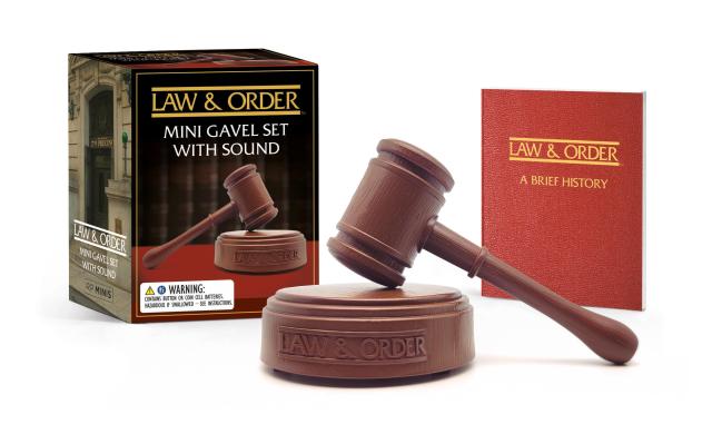 Law & Order: Mini Gavel Set with Sound