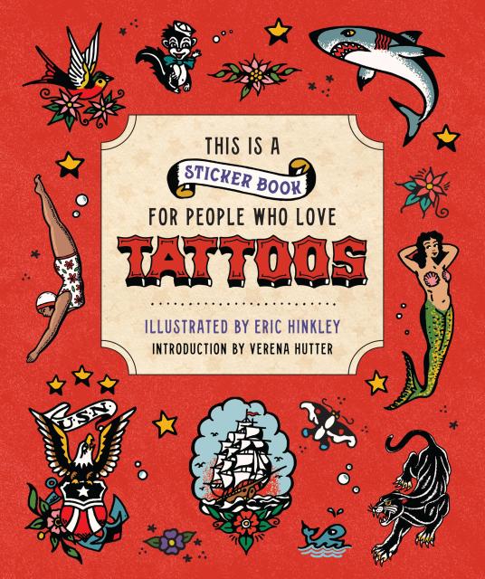 This is a Sticker Book for People Who Love Tattoos