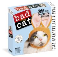 Bad Cat Page-A-Day Calendar 2025