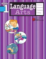 Language Arts: Grade 1 (Flash Kids Harcourt Family Learning)