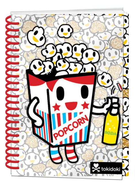 tokidoki Popcorn Notebook