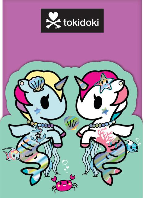 tokidoki Mermicorno Sticky Notes