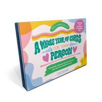 A Whole Year of Cards for Your Person 12 Assorted Greeting Cards & Envelopes Stationery Kit with Stickers
