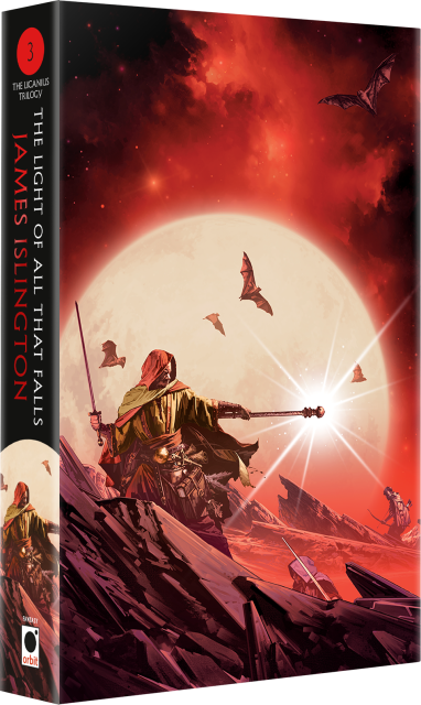 THE LIGHT OF ALL THAT FALLS Deluxe Hardcover Edition by James Islington
