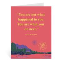 Abby Jimenez Resilience Greeting Card