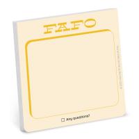 FAFO Sticky Note